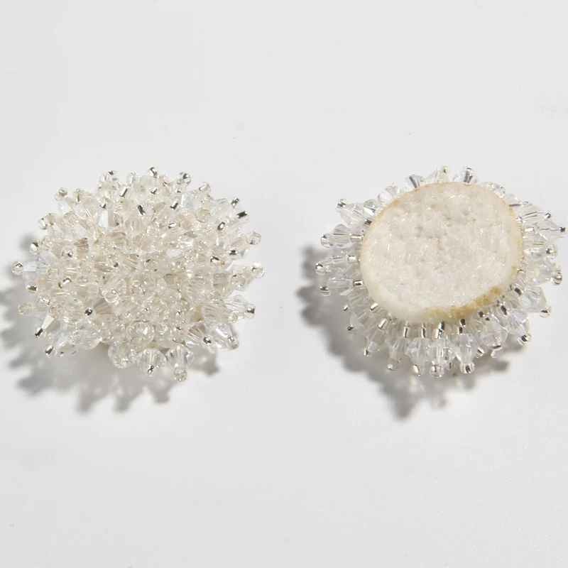 600 Perline A Forma Di Fiore Con Strass - 8mm, 6 Colori, Per Cucito, Artigianato E Decorazione - Foto 3