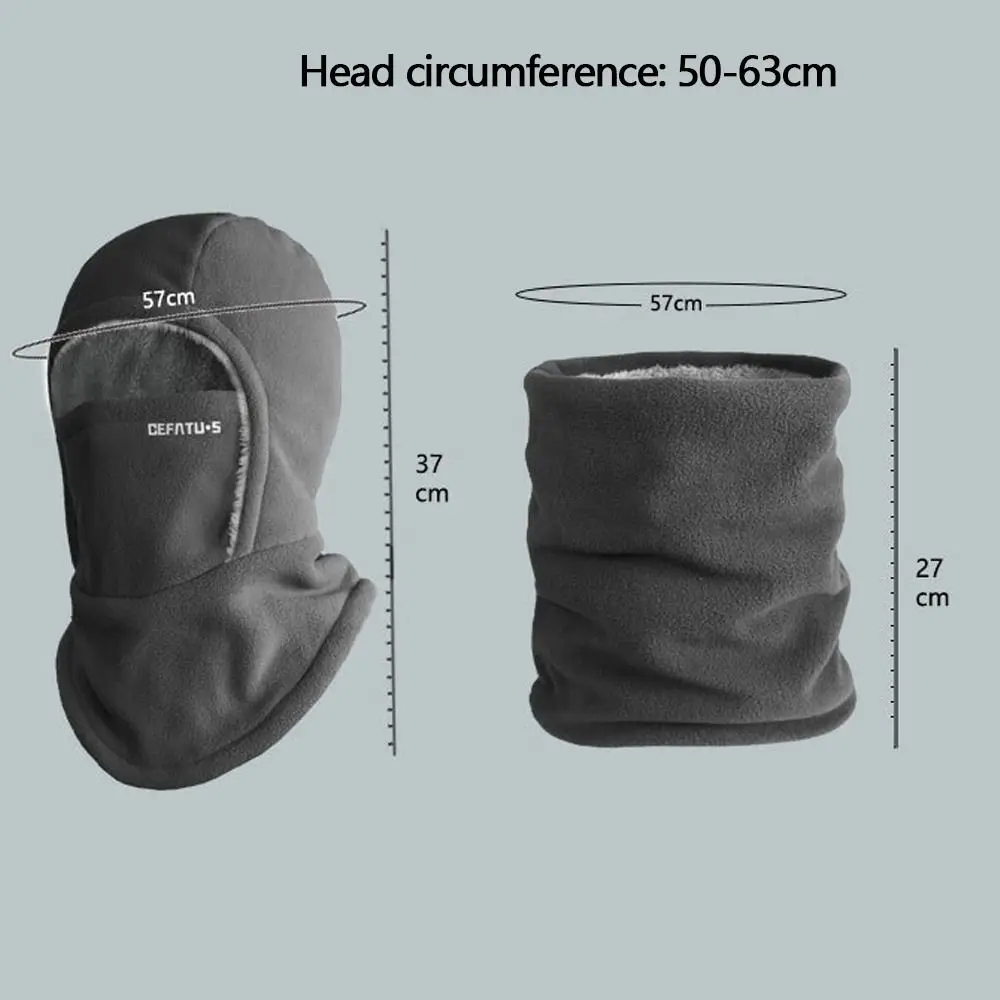 New Winter Warm Mask Thickned Outdoor Cycling Neck Protection Scarf Creative Windproof Face Mask