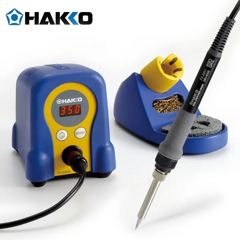 HAKKO FX 888DX 납땜 스테이션 무연 디지털 용접 도구 ESD 안전 PCB 수리용 T12 납땜 팁 호환