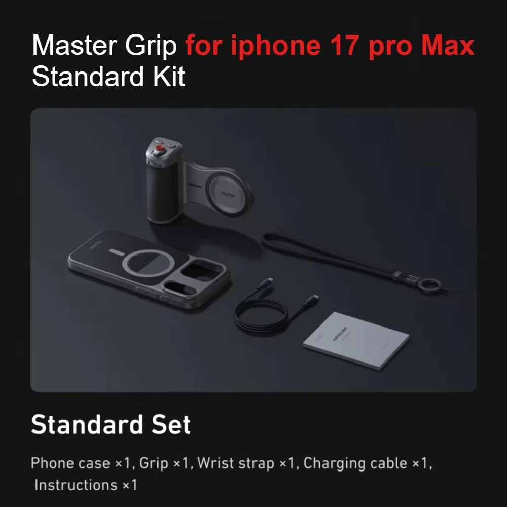 iPhoneアクセサリー TELESIN MASTER GRIP iPhone 17 Pro Max iPhone 17 Pro Max Telesin Master Grip | ASMR Unboxing