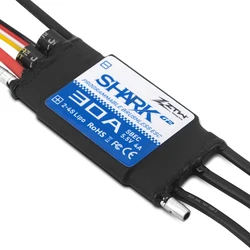Water - Cooled Dual - Way Waterproof Brushless ESC (30A 2 - 4S ESC)