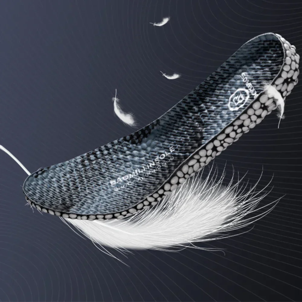 Athletic Insoles Shock-absorbing Breathable Sweat-absorbing Non-odorous Outdoor Sports Cycling Running Basketball