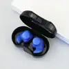 2 PCS Silicone Waterproof Earplug Environmental Soft Ear Plugs Adult Children Swimmers Swimming Diving Portable Earplug W/ Box 5