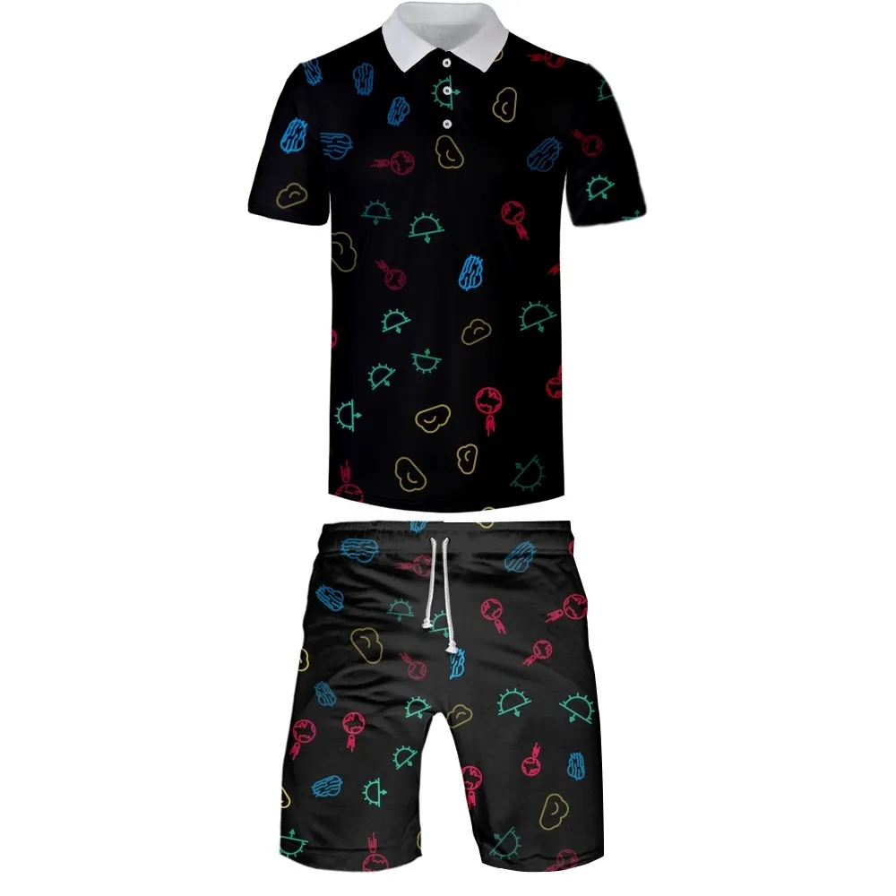 

Новинка 2022, Мужской Повседневный дышащий Топ для гольфа, может быть настроен для соответствия модному деловому новому спортивному костюму, морской организм