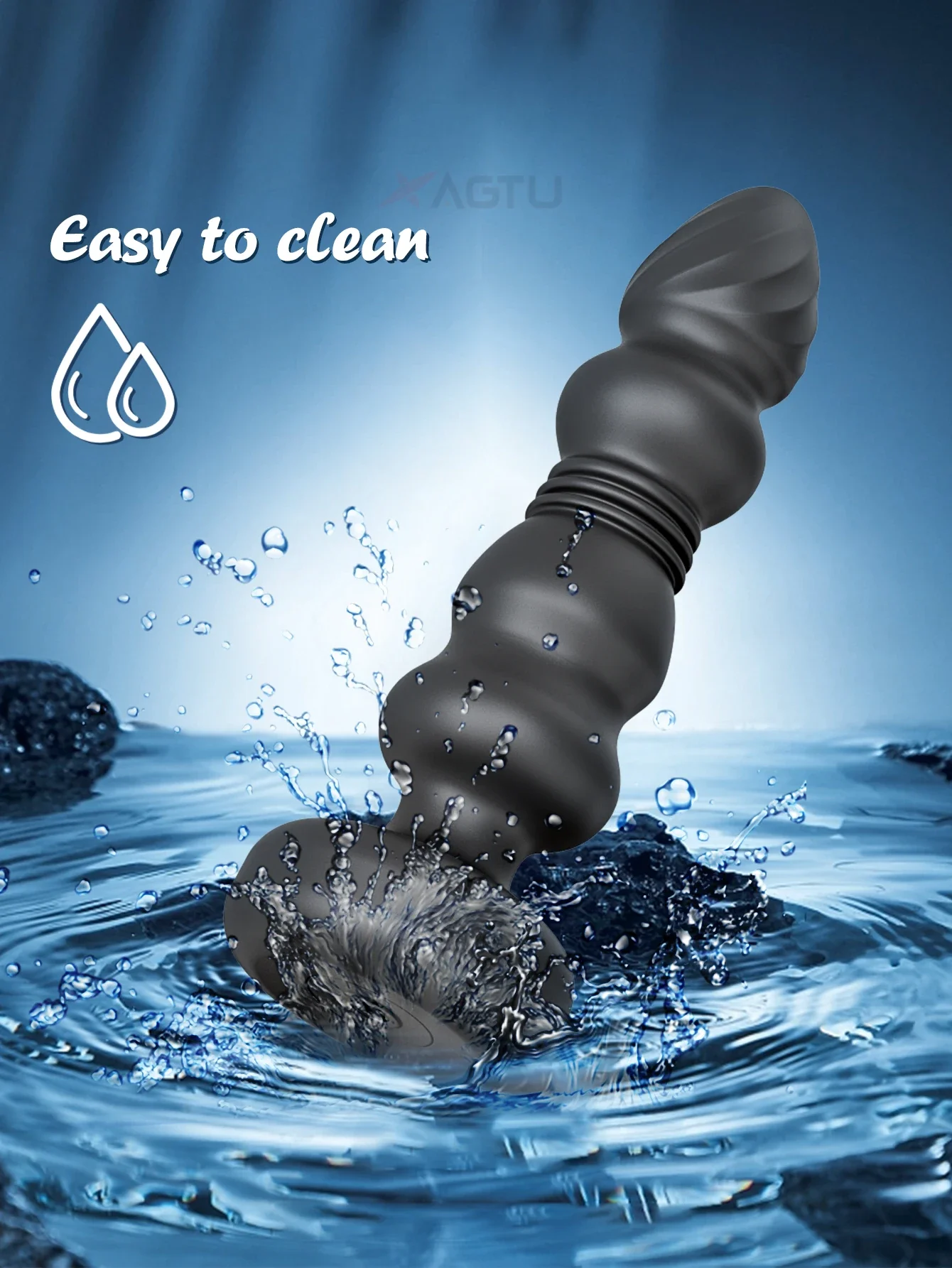 Thrusting Butt Plug Vibrator Anal Beads Male Prostate Massager Telescopic Vibrating Anal Plug Stimulator Sex Toys for Women Men Thrusting Butt Plug Vibrator Anal Beads Male Prostate Massager Telescopic Vibrating Anal Plug Stimulator Sex Toys for Women Men