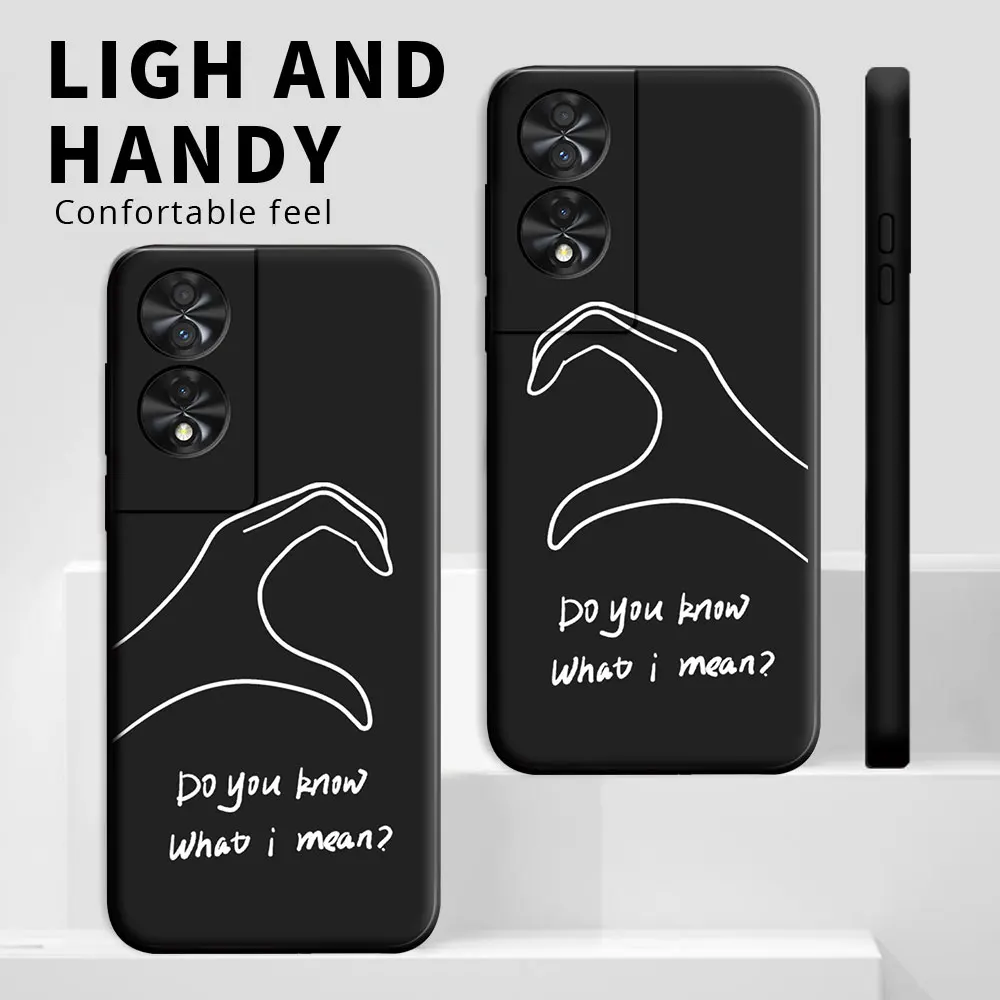 Shockproof Silicone Soft TPU Phone Case Compatible with TCL 50 Series - Fashion Back Cover