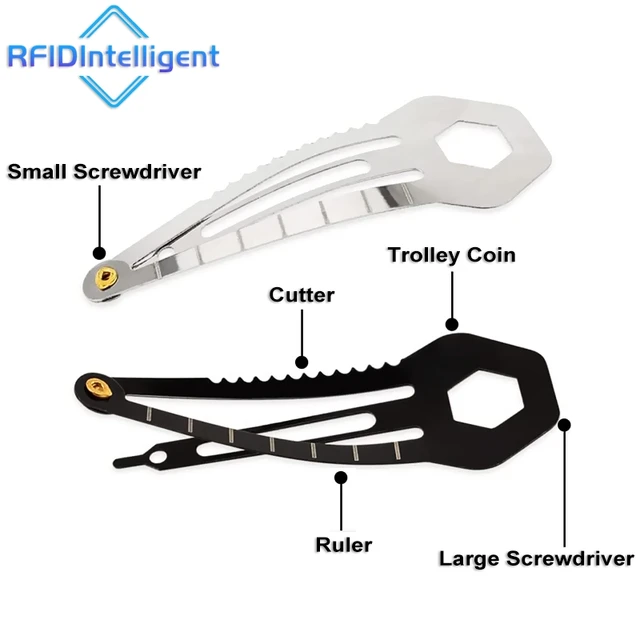 Multifunctional Stainless Steel Hair Clip 3