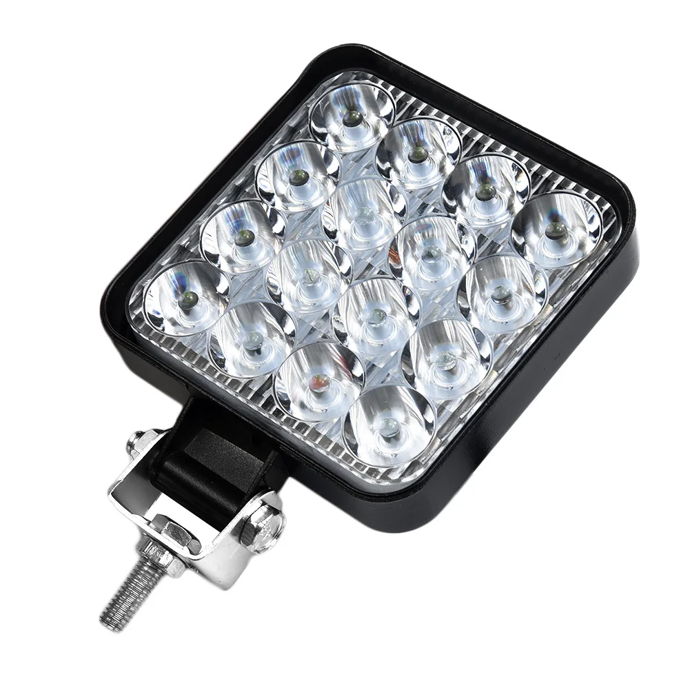 

LED Working Light Bar Floodlight Car ATV Off Road Driving Fog Lamp 48W 12V-24V 6000K Lights Bars Work Lighting