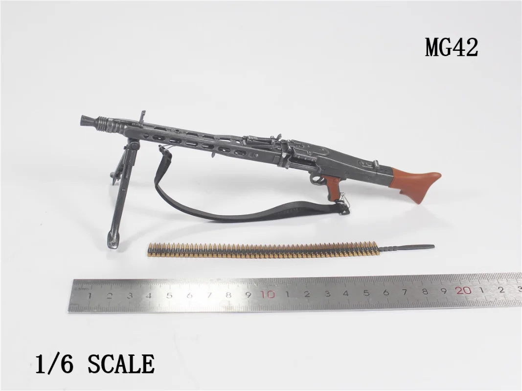

Модель солдатика в масштабе 1/6 MG42 для фигуры 12 дюймов