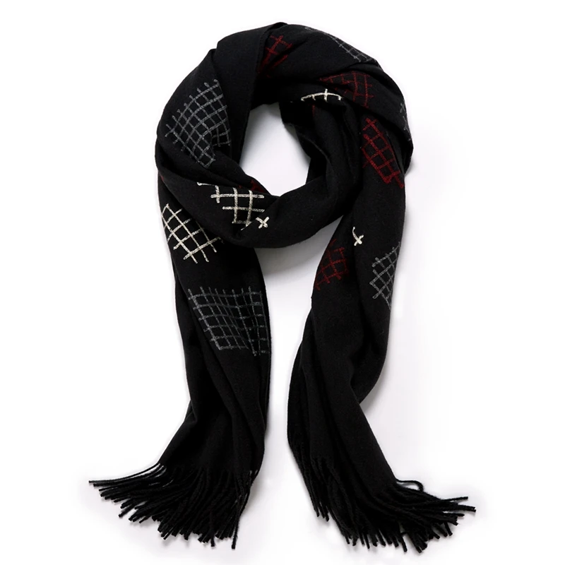 Рисунок 4 - AEBMNHD Модные женские шарфы в клетку