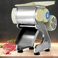 Electric Meat Slicer 60kg/h -120kg/h Meat cutting Multi-Function Meat Dicing Machine Desktop Small Vegetable Cutter 2