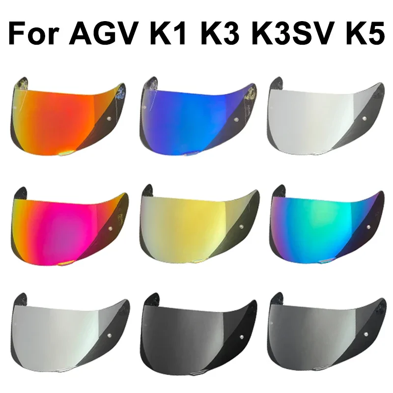 Per Agv K5 K5S K5-S K3Sv K1 K1S Compact St Casco Moto Visiera Lente Scudo Occhiali Full Face Pin Accessori Para Moto Casque