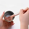Cat Can Spoon Pet Feeding Stirring Spoon Cat Food Scraper Tools Canned Wet Food Clean Long Handle Right Angle Design Pet Spoon