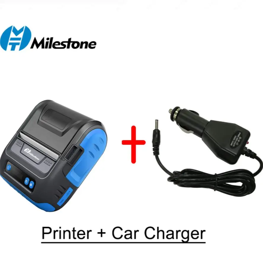 Milestone Portable 80 mm Mobile Wireless Usb Bluetooth Thermal Label Milestone Printer Tamanal Reciept Printer in Receipt - Imagem 6