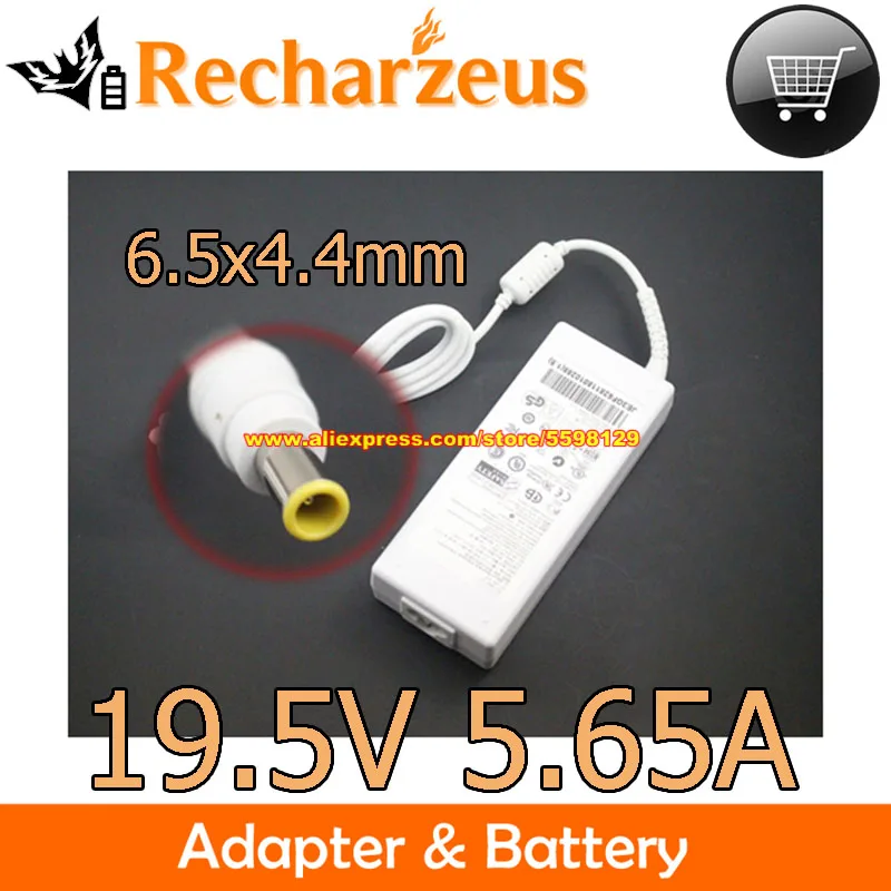 

Genuine 19.5V 5.65A 110W White AC Adapter AAM-00 HU10634-11001A PSU Charger For LG M2631D 27UD88W HW300Y 29EA93-P HG80JS Monitor