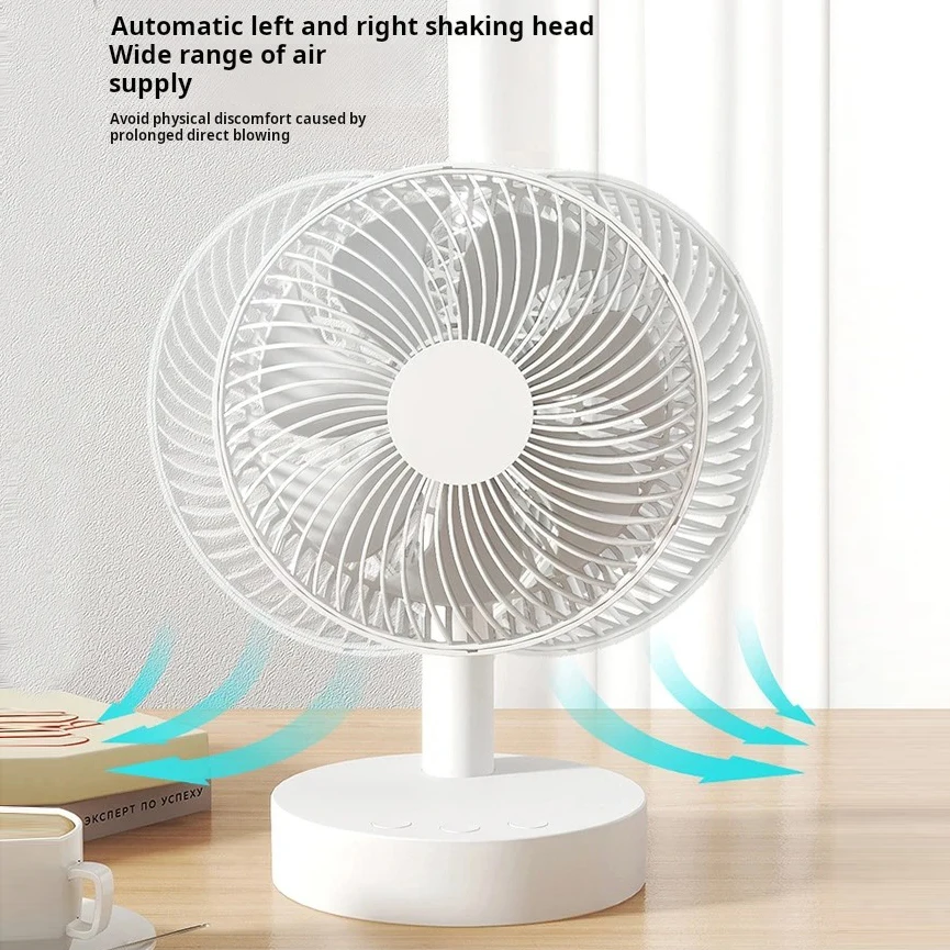 Xiaomi Youpin Fan Small White Desktop Timer Mute With Four-speed Adjustable Portable Fan Recharging Models Detachable Desk fan 3 Xiaomi Youpin Fan Small White Desktop Timer Mute With Four-speed Adjustable Portable Fan Recharging Models Detachable Desk fan 3