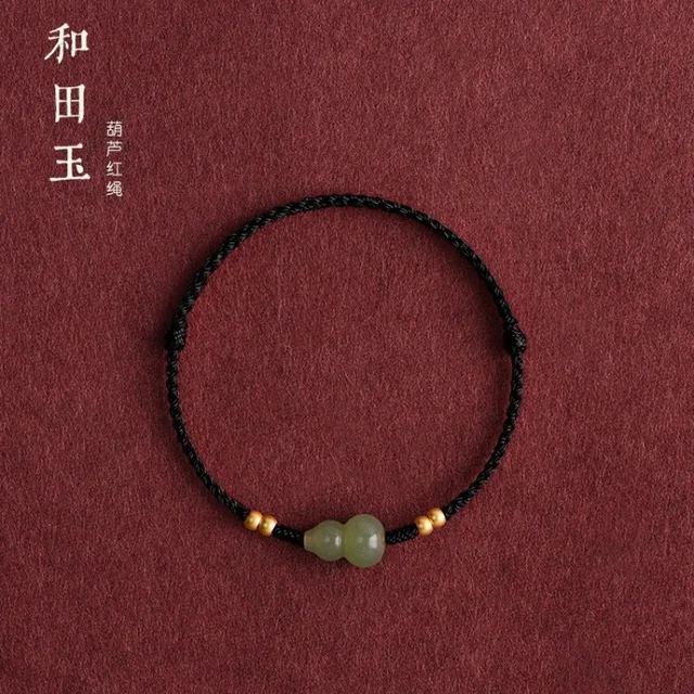 98253-2a83c5.jpg Bracelet classique en corde rouge porte-bonheur avec gourde, carpe koï, lotus et bois de pêche, bijou de mode pour femmes, hommes, couples, cadeau d'amitié, accessoire
