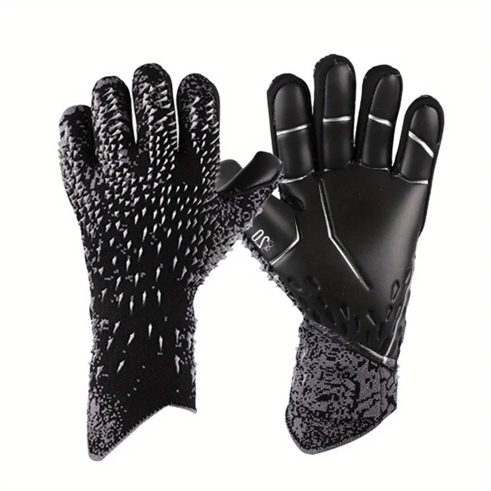 Thickened Children's and Adult Latex Finger Guards for Training, Breathable and Comfortable Soccer Goalkeeper Gloves