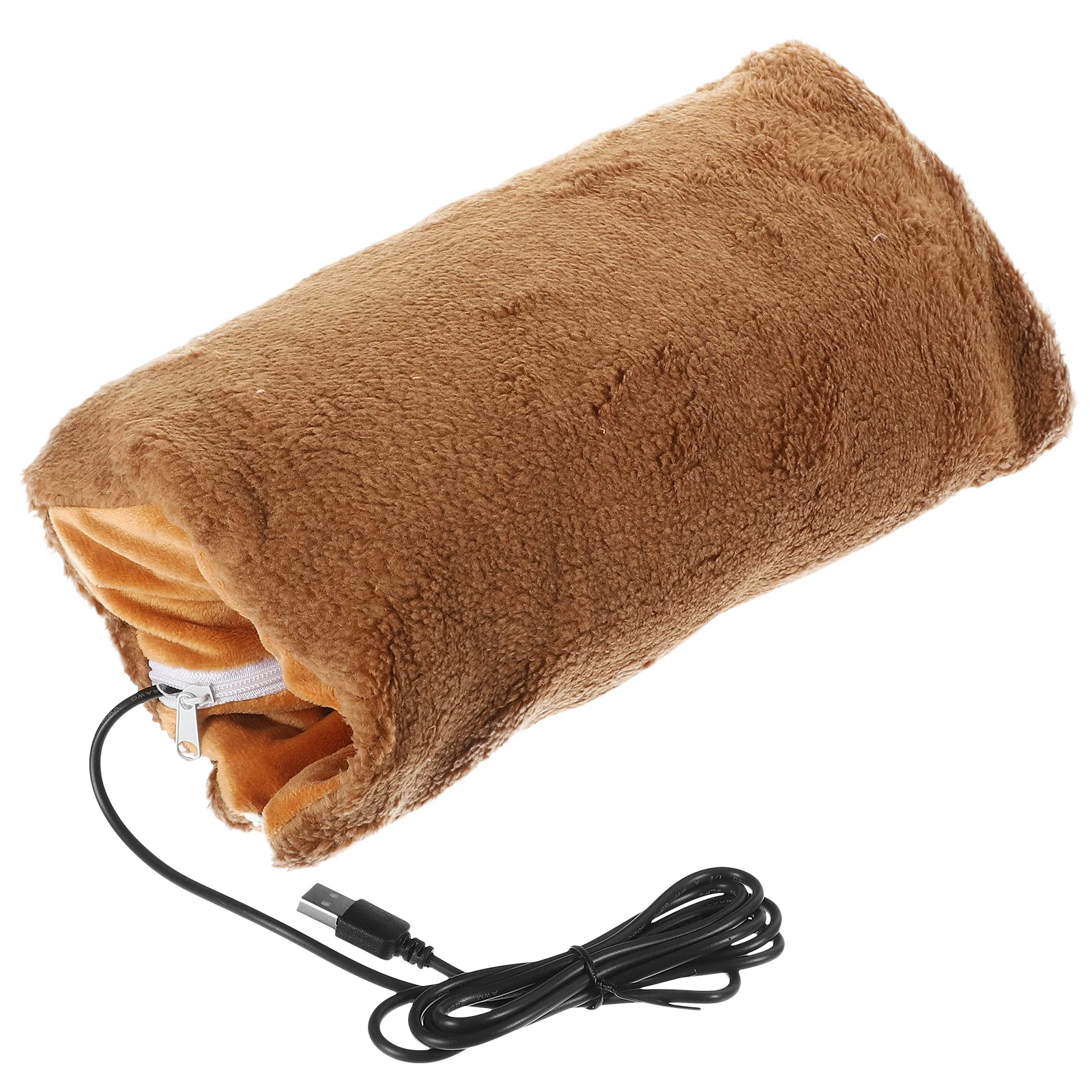 

USB Hand Warmer for Winter Womens Gloves Portable Heating Pad Rechargeable Plug-in Electric