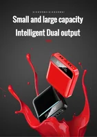 Mini Power Bank 300000mAh, chargeur portable, écran miroir, LED numérique, batterie externe pour iPhone Xiaomi Huawei Samsung 2