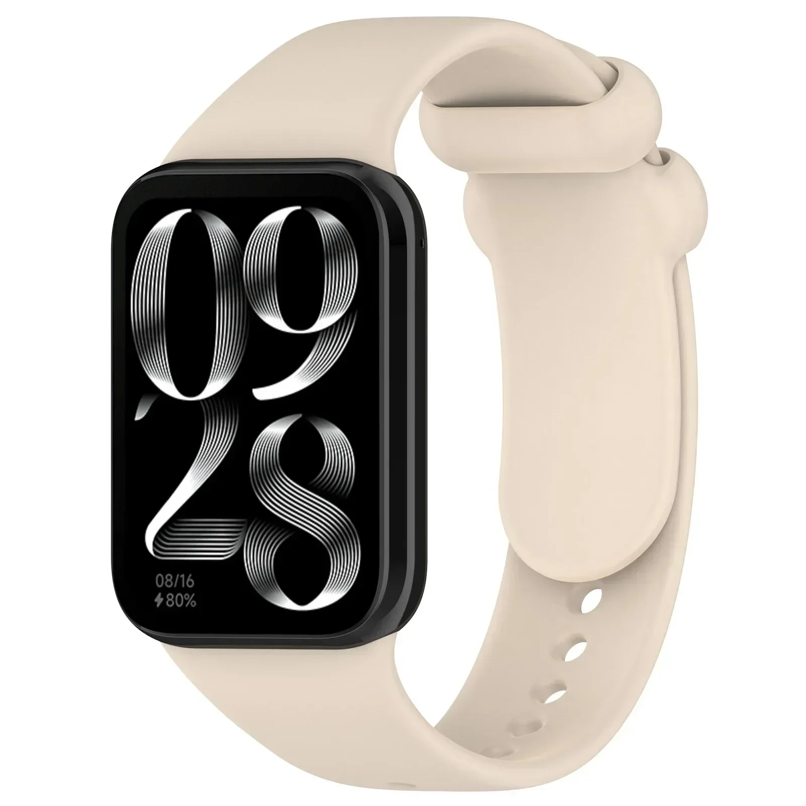 Silicone Sport Smartwatch Replacement Wristband - Adjustable Strap Bracelet Accessories