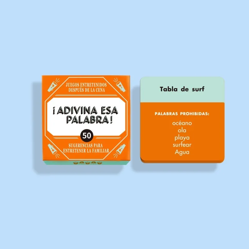 Gioco da Tavolo Spagnolo per il Post-Pranzo, Intrattenimento con Carte, Gioco per Riunioni Familiari, Giochi di Carte - immagine 6