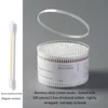 500PCS Disposable Cotton Swab Box With Double End Round Head For Makeup And Makeup Removal Daily Cleaning Pet Care Multi-purpose 1