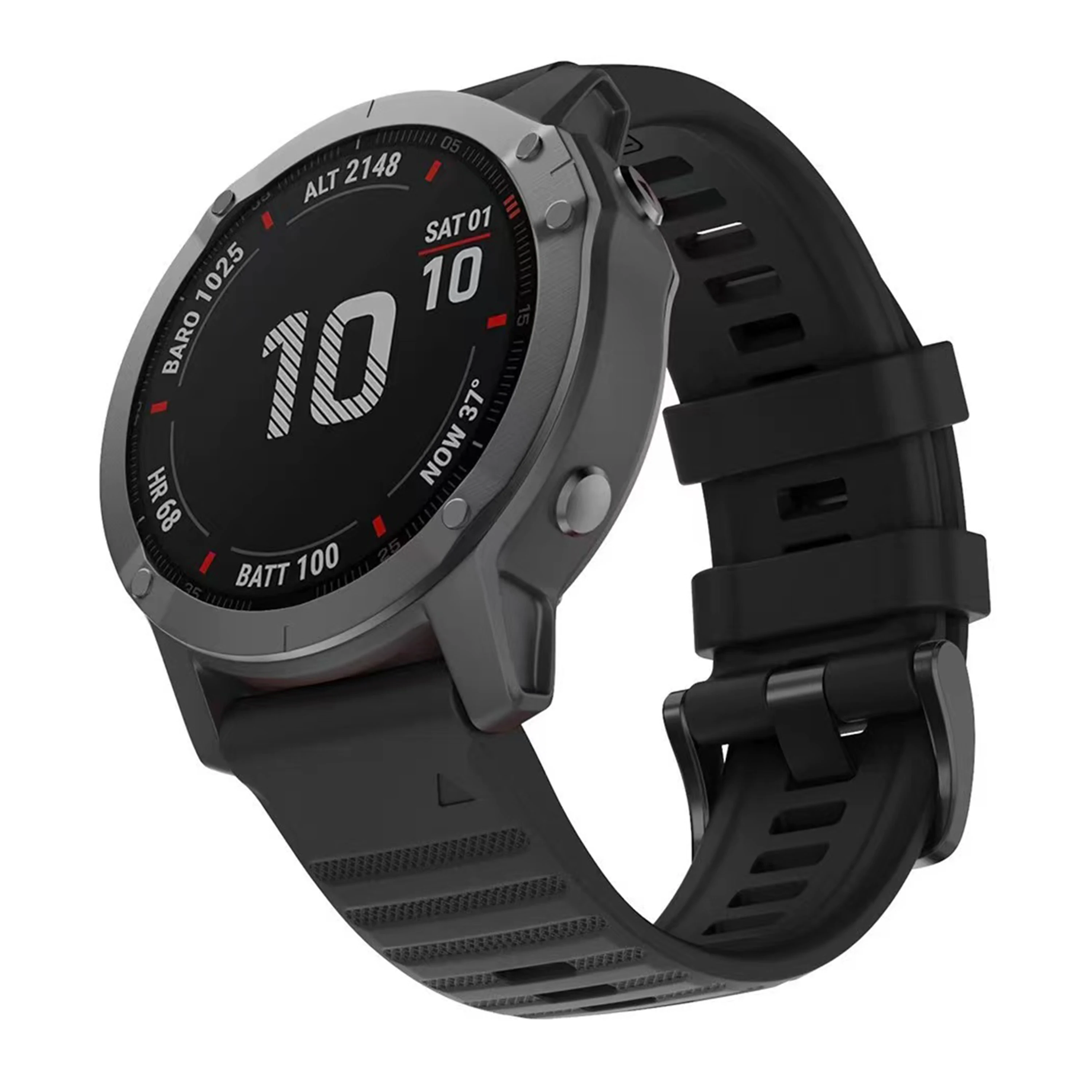 Silicone Quick Release Easyfit Watchband Strap