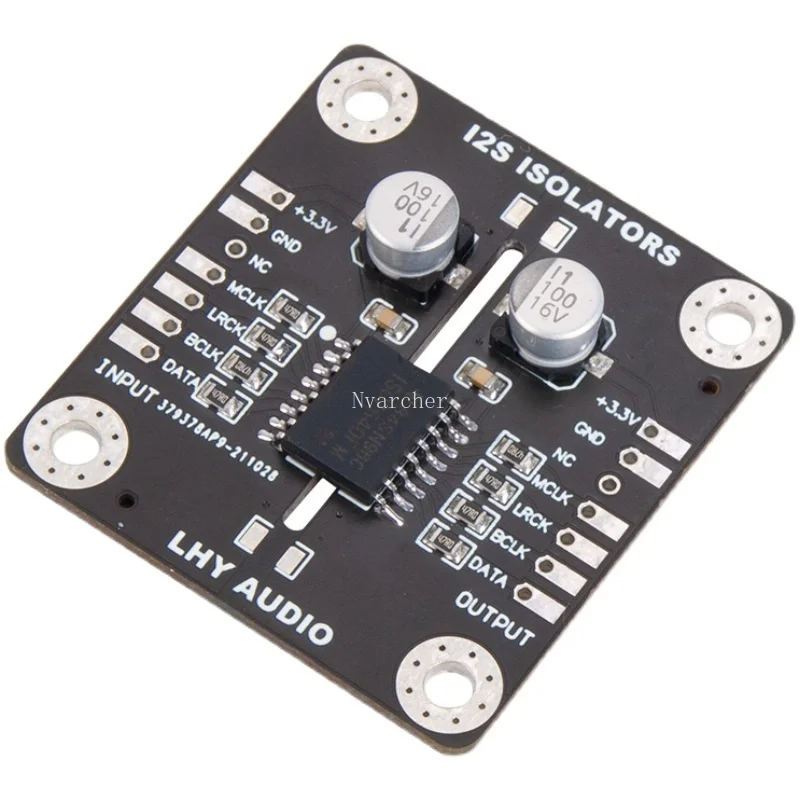 I2S IIS Signal Isolation Board Amanero Digital Audio Interface Pchifi To Eliminate Interference Separation Noise