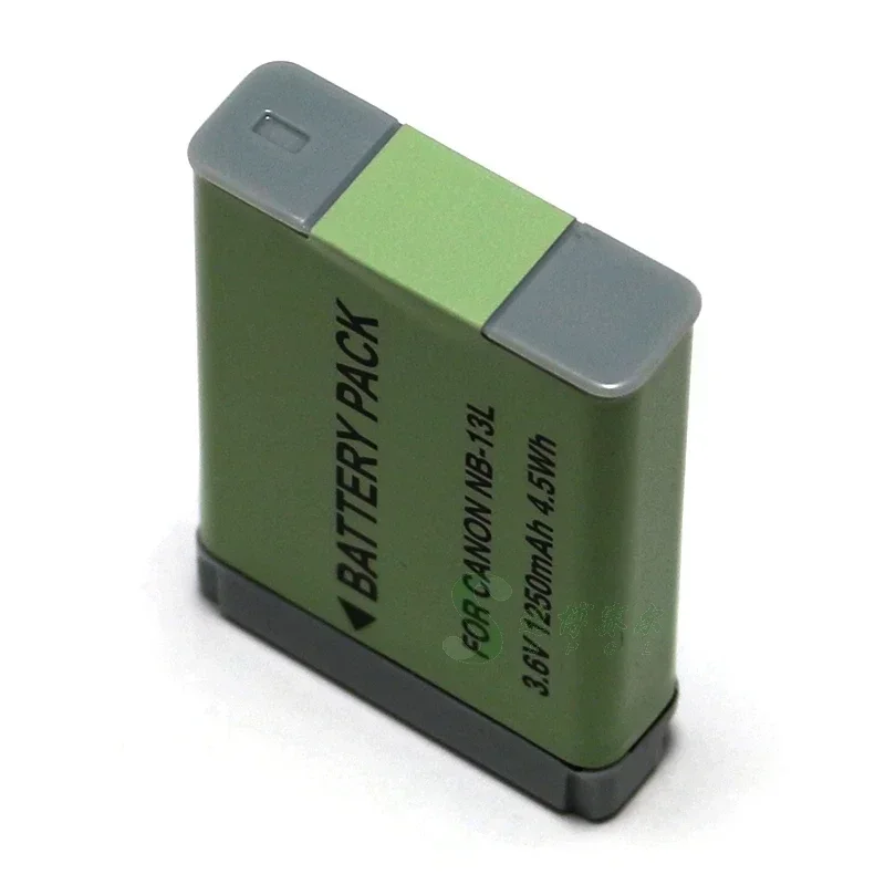 NB-13L Sostuisci la batteria da 1250 mAh per Canon PowerShot SX620 SX720 SX730 SX740 HS PowerShot G7X Mark III G1X Mark III Fotocamera  44