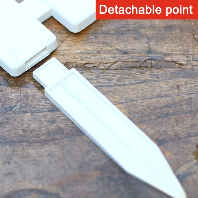 Fehér Edgings Tájkép Udvari Út Panel Kerti Kerítés Virágágyak Növényi Szegély Könnyű Telepítés Otthoni Dekoráció Piket Füves Gyep - Image 5