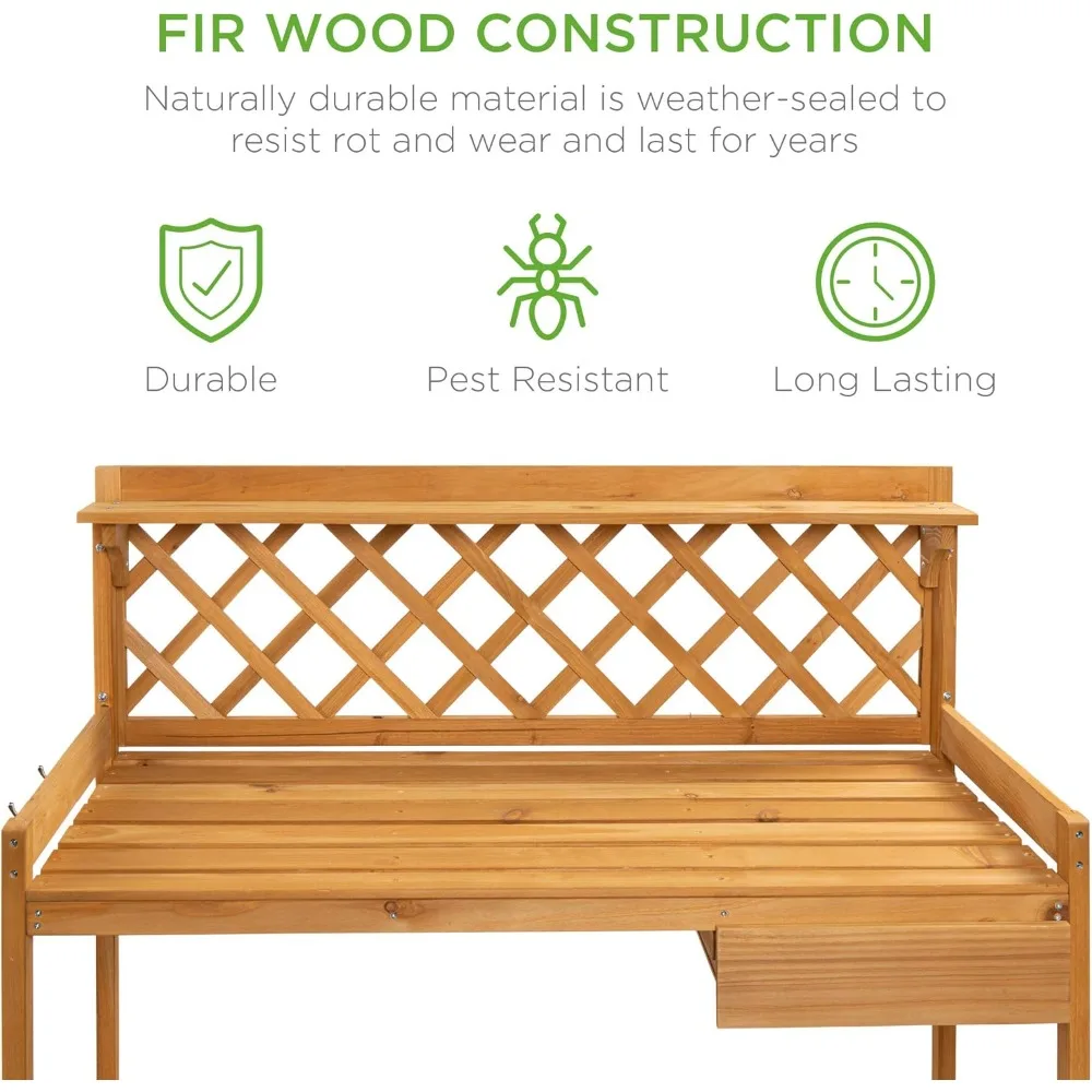 Outdoor Potting Bench 2
