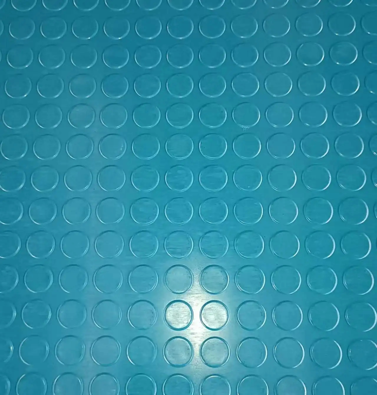 3mm high blue Color Anti-Slip coin Rubber Floor/Mat/Sheet