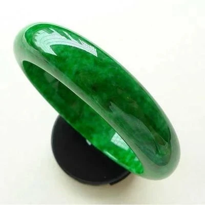 Bangle Natural Burmese Jade Green Bracelet Elegant Princess Jewelry Best