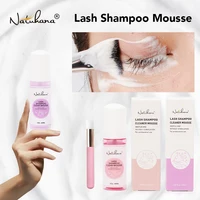Natuhana 60ml Eyelash Extension Shampoo Mousse False Eyelashes Glue Accessories Lash Cleaning Foam No Stimulation Makeup Tools 1