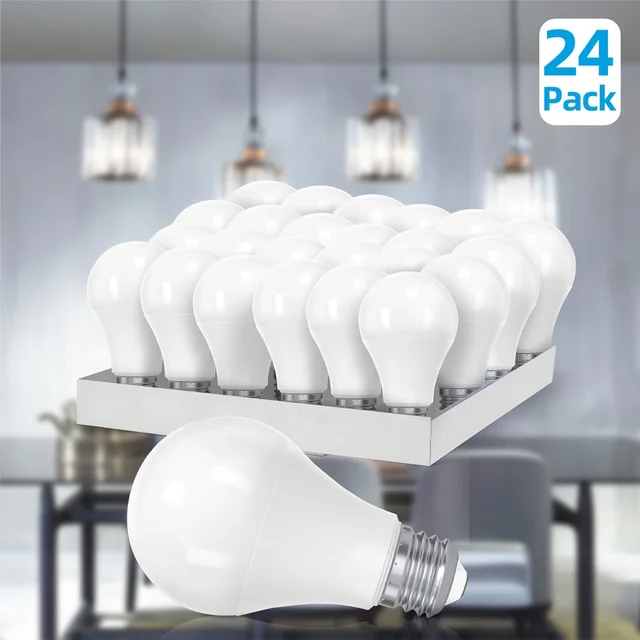 24pcs LED Bulb Lamps E27 AC220V Light Bulb Real Power 20W 18W 15W 12W 9W 6W 3W Lampada Living Room Home LED Bombilla 1