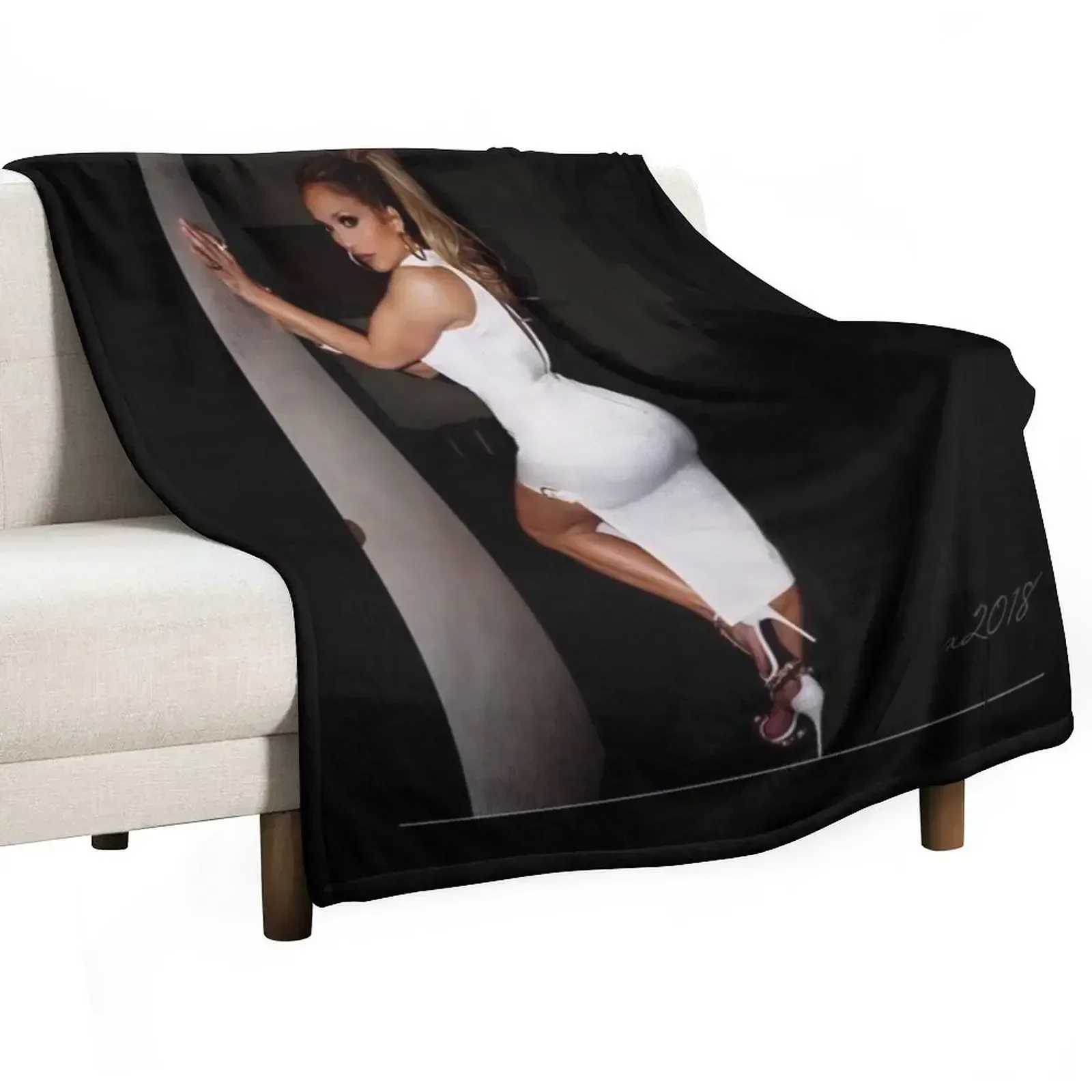 

Jennifer Lopez Classic .s Classic . Throw Blanket decorative Large Thermals For Travel Blankets