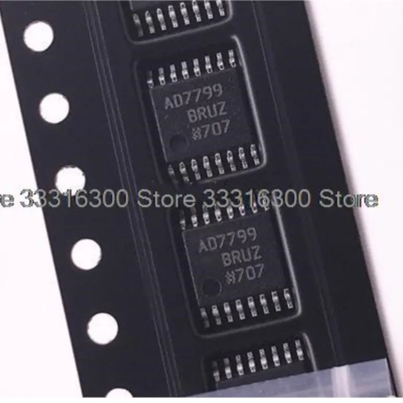 5PCS 새로운 AD7799BRUZ TSSOP16 24 비트 아날로그-디지털 컨버터