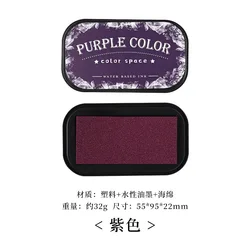 Vibrant Color Space Series Water - Based Inkpad for Art, Scrapbooking, and School Stationery (H)