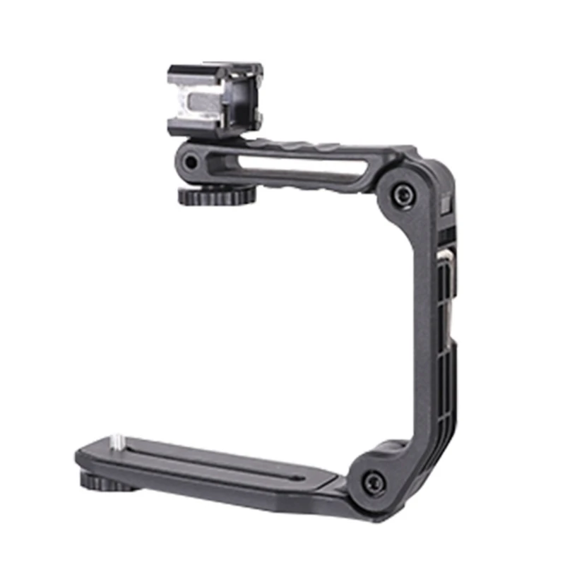 Camera Gimbal Stabilizer Video Stabilizer for Clear Shots with Professional Handle for Videos Phones Light Folding Support