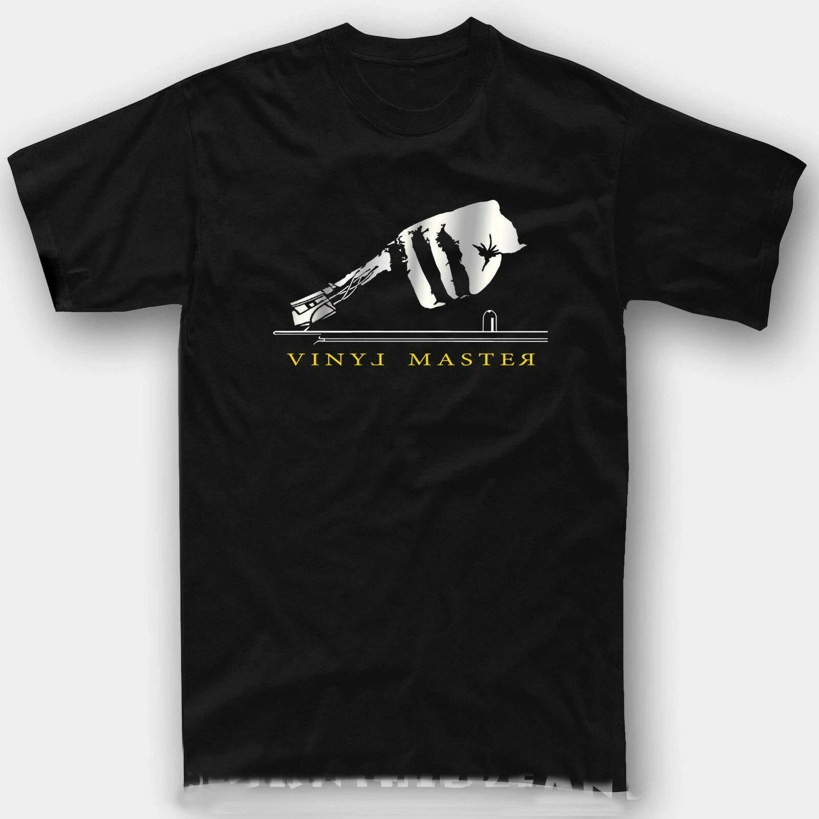 

DJ Gift Tonearm Finger Vinyl Master Technics Deejay Music Club T-Shirt 100% Cotton O-Neck Short Sleeve Casual Mens T-shirt
