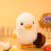 1pc Jumping Chicken Duck Toy, Simulation Plush Jumping Duck Interactive Toy, Small Animal, Birthday Gift 3