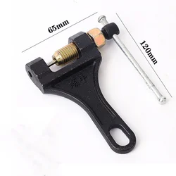 Heavy - Duty Universal Chain Breaker Tool for Motorcycles and Bicycles (Black)
