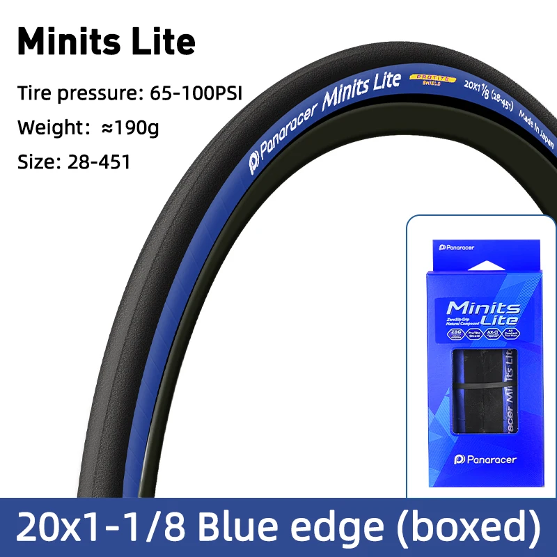 Panaracer Minits Lite 20×1 1/8（28-451）2本 パナレーサー パナレーサー ミニッツライト F20125BAX-MNL4