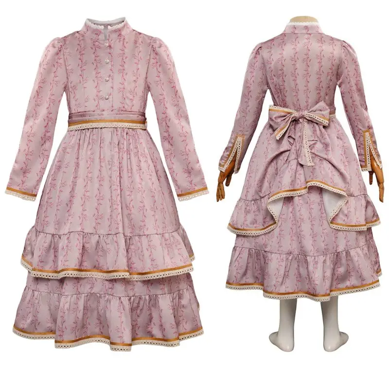 

Heidi and Grandpa Heidi Cosplay Costume for Kids Girl Medieval Dress Vintage Renaissance Fantasia Outfit Halloween Carnival Suit