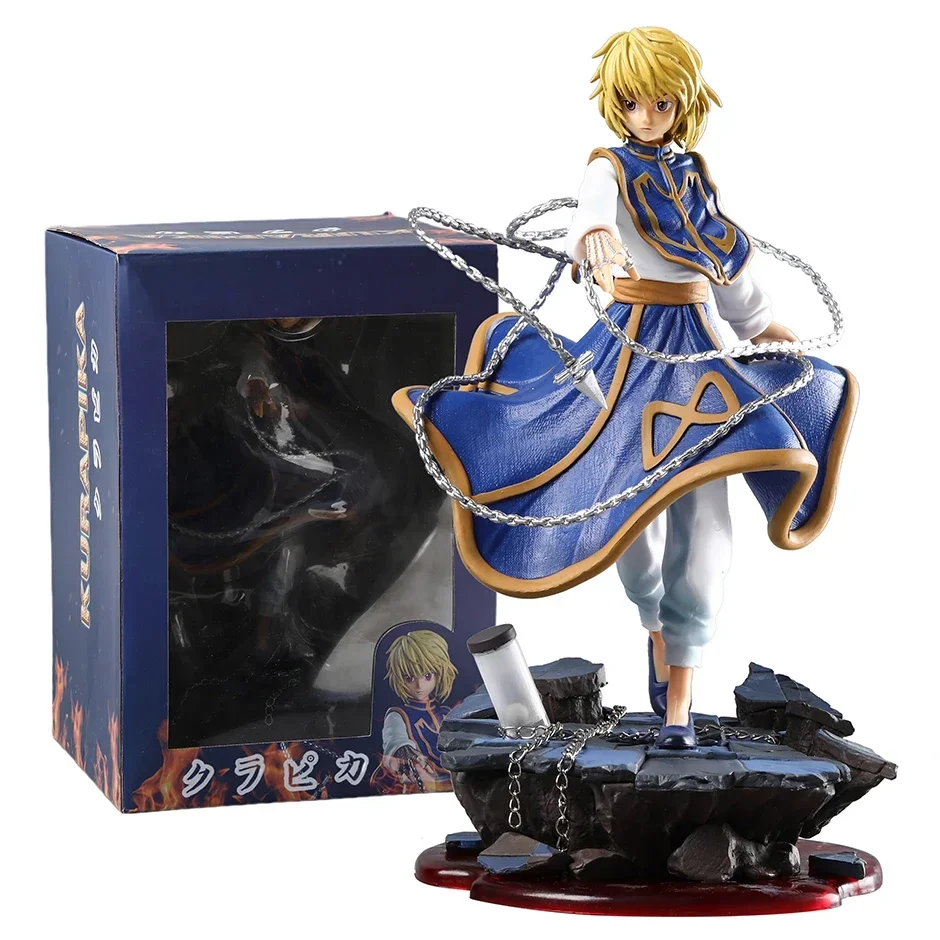 Kurapika Anime-figuur – 17 Cm – PVC – Staande Houding – Bureaubladdecoratie – Verzamelobject – Cadeau Voor Hunter X Hunter Fans