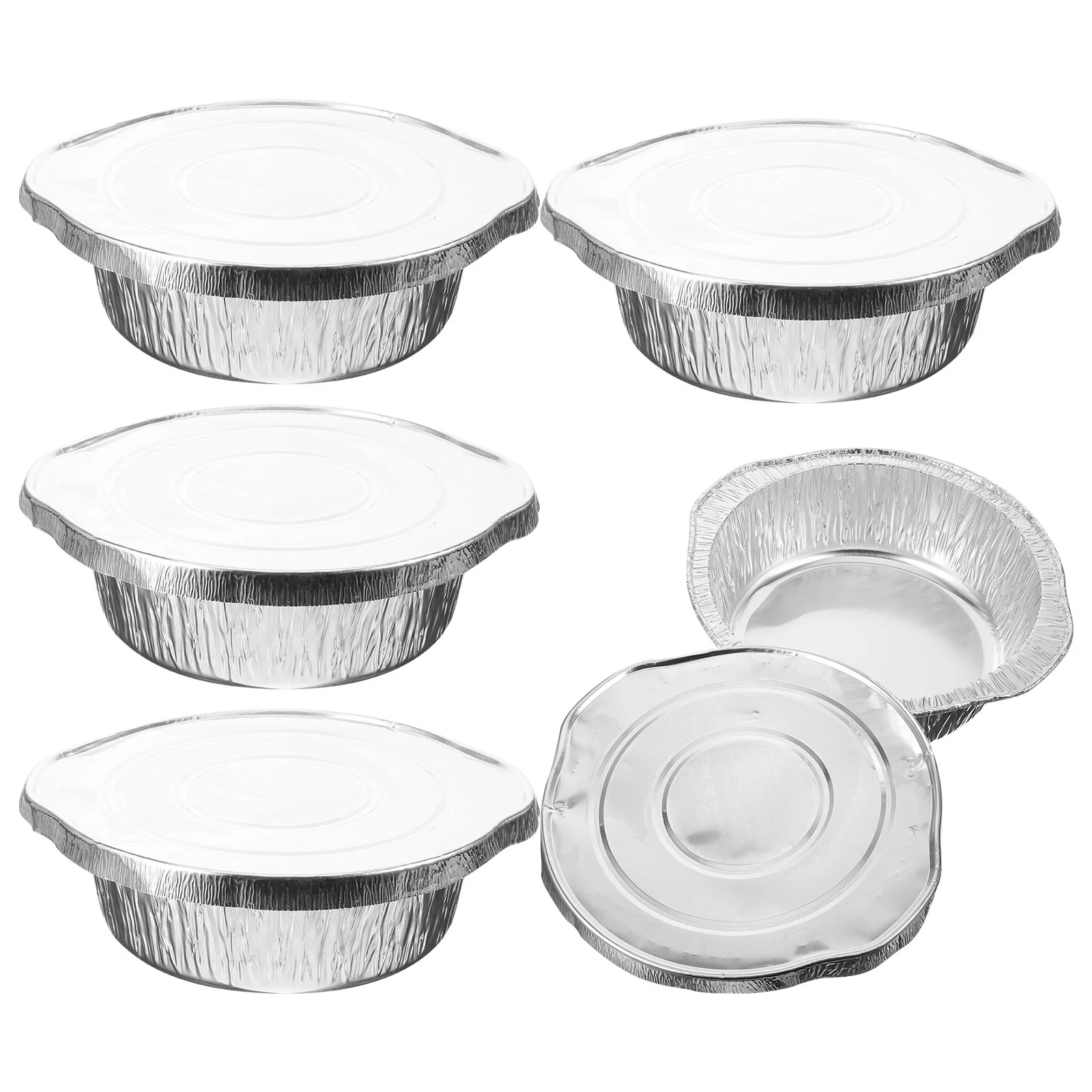 

Tin Foil Pan Paper Pans Portable Food Multi-use Container Camping Grill Pot Baking