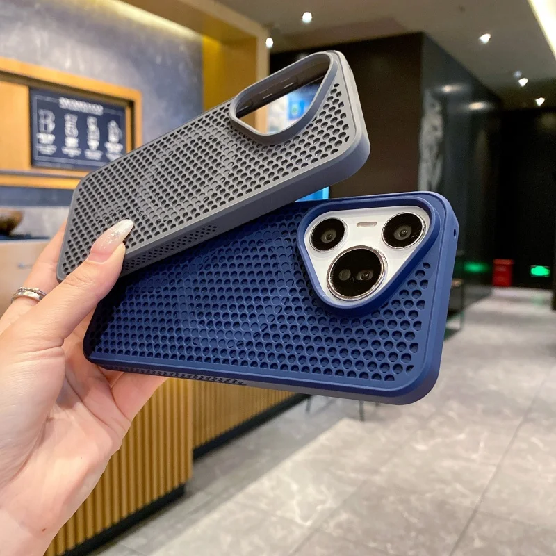 Matte Cooling Honeycomb Grid Magnetic Case - Pure Hard Cover