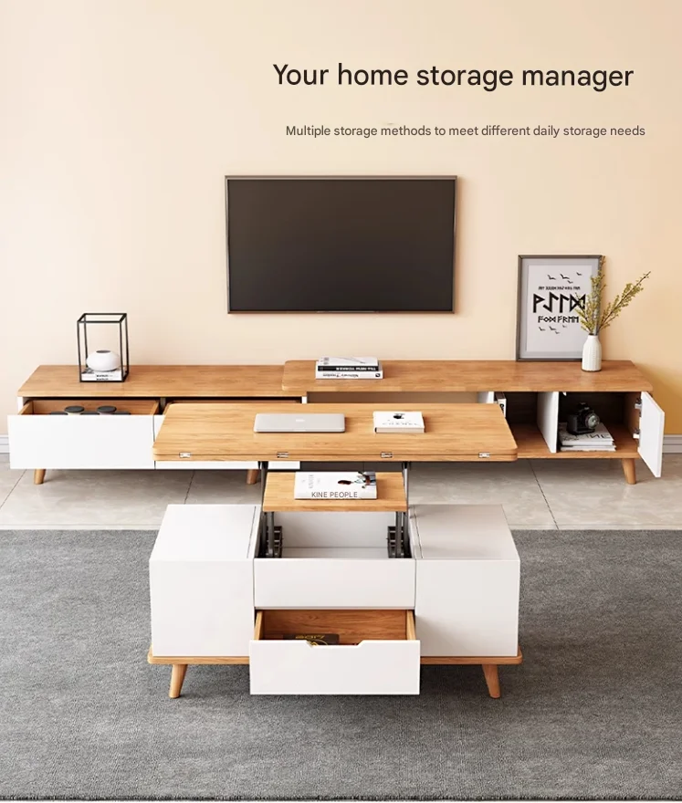 Unique Italian Coffee Table Modern Cheap Designer Accessories Coffee Table Aesthetic Drawers Wooden Couchtisch Salon Furniture