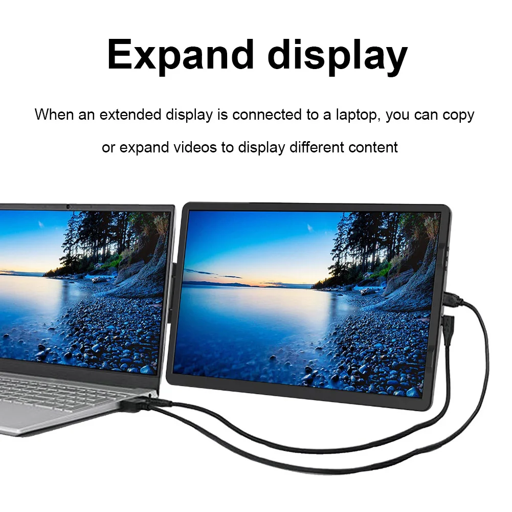 14.1 ġ ũ  FHD 1920x1080 ޴  Ȯ ũ 16/9 220Cd ϱ  HDMI-޴ ȭ ȣȯ